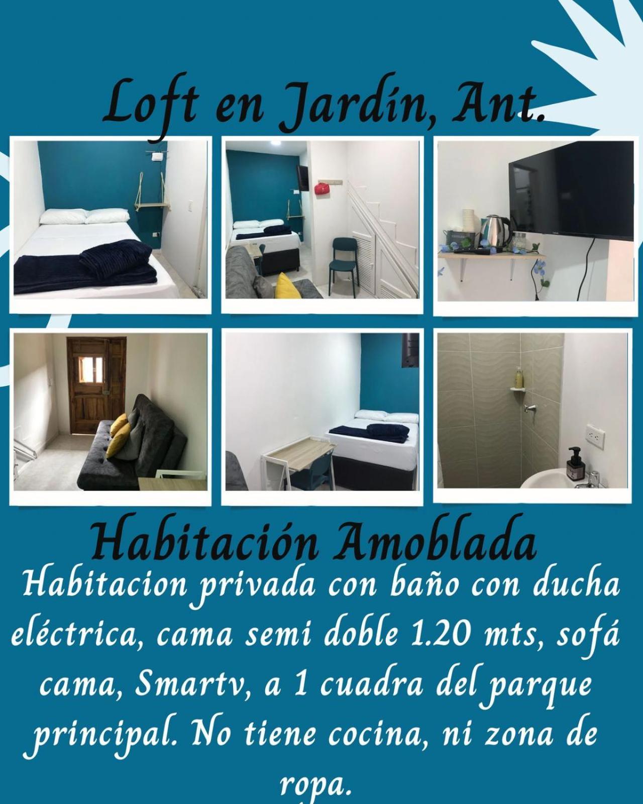 Confortable Habitacion En Apartamento Amoblado Jardín Oda fotoğraf