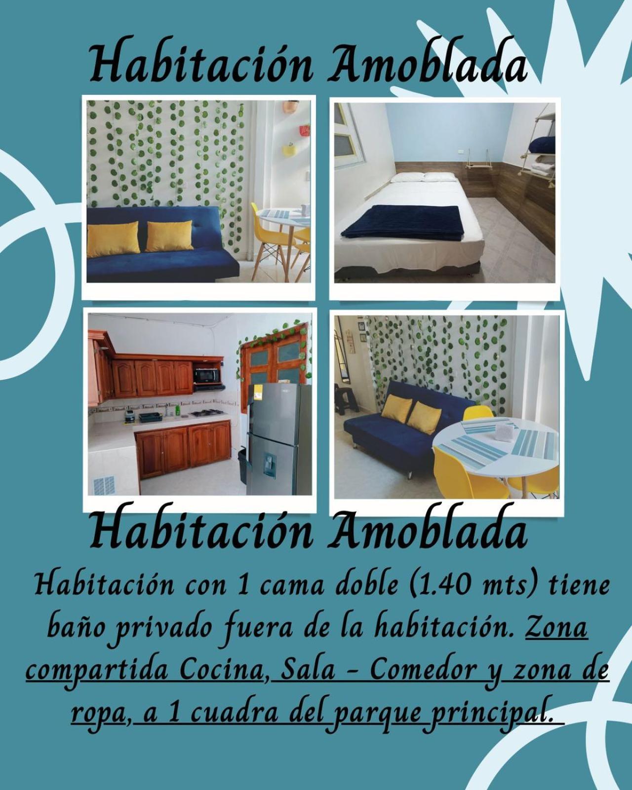 Confortable Habitacion En Apartamento Amoblado Jardín Oda fotoğraf